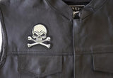 Skull and Cross Bones Patch - 3x3 inch