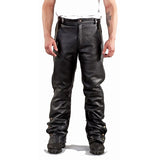 Men's Leather Motorcycle Chaps / Pants Combo, Chaps, [product_description] - Rhino Gear