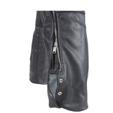 Flame Embroidered Motorcycle Chaps Heavy Duty, Chaps, [product_description] - Rhino Gear