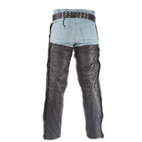 Split Cowhide Leather Chaps, Chaps, [product_description] - Rhino Gear