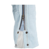 Woman's Denim Look Leather Chaps, Chaps, [product_description] - Rhino Gear