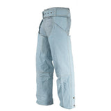Woman's Denim Look Leather Chaps, Chaps, [product_description] - Rhino Gear