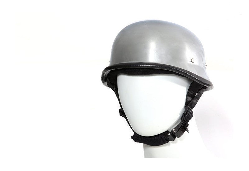 crazy novelty motorcycle helmets Chrome German Novelty Motorcycle Helmet