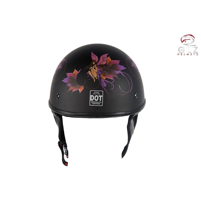 dot certified girl motorcycle helmet Approved Daytona Cruiser Open Face - Men, Women & Youth - With Visor & Graphics face helmet for quick conversations or pit stops Daytona Cruiser Money Open Face