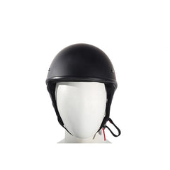 fairy motorcycle helmet Woman's DOT Approved Low Profile Flat Black Motorcycle Helmet With Fai