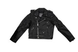 Teens Leather Classic Motorcycle Jacket, Kid's Leather, [product_description] - Rhino Gear