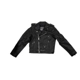 Teens Leather Classic Motorcycle Jacket, Kid's Leather, [product_description] - Rhino Gear