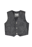 Toddler Classic Leather Vest, Kid's Leather, [product_description] - Rhino Gear