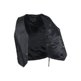 Kids Classic Leather Vest With Side Laces, Kid's Leather, [product_description] - Rhino Gear