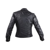 Women's Leather Jacket With Tribal Embroidery & Studs, Woman's Jackets, [product_description] - Rhino Gear