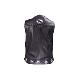 Women's Studded Leather Motorcycle Vest With Concealed Carry Pockets, Woman's Vests, [product_description] - Rhino Gear