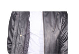 Men's Racer Jacket Heavy Duty With Zipper Vents, Men's Leather Jacket, [product_description] - Rhino Gear