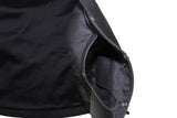 Men's Plain Black Leather Vest With Gun Pockets, Men's Vest, [product_description] - Rhino Gear