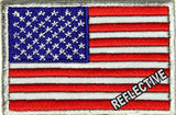American Flag Reflective PATCH - 3x2 inch, Patch, [product_description] - Rhino Gear