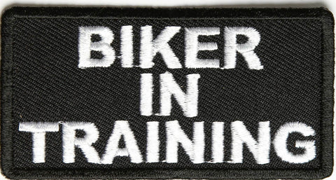Biker In Training PATCH - 3x1.5 inch