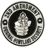 2nd Amendment Original Homeland Security Gun PATCH - 3x3 inch, Patch, [product_description] - Rhino Gear