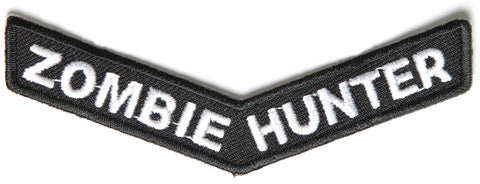 Zombie Hunter Stripe PATCH - 4x1 inch