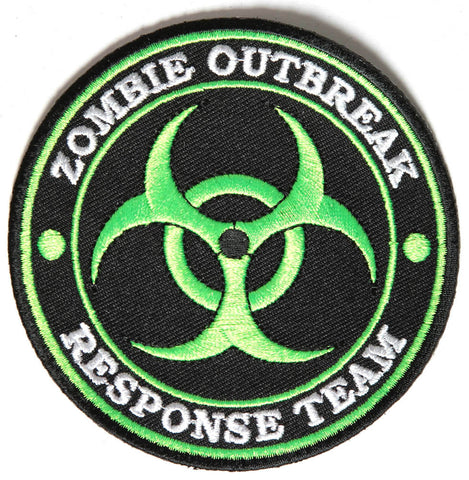 Zombie OutBreak Response Team Green PATCH - 3.5x3.5 inch