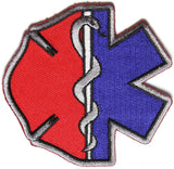 Firefighter EMT Emblems PATCH - 3x3 inch, Patch, [product_description] - Rhino Gear