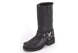 Women's Biker Engineering Boots With Eagle At Ankle, Men's Boot, [product_description] - Rhino Gear
