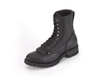 Women's Biker Combat Style Boots With Laces & Tassle In Front, Men's Boot, [product_description] - Rhino Gear
