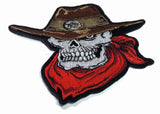 Cowboy Skull Small PATCH - 4.5x4.5 inch, Patch, [product_description] - Rhino Gear