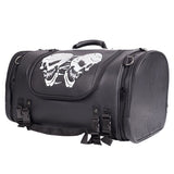 Motorcycle Sissy Bar / Trunk Bag With Skulls - Medium, Travel Bags, [product_description] - Rhino Gear